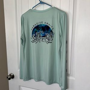 Women’s salt life shirt, size large NWOT